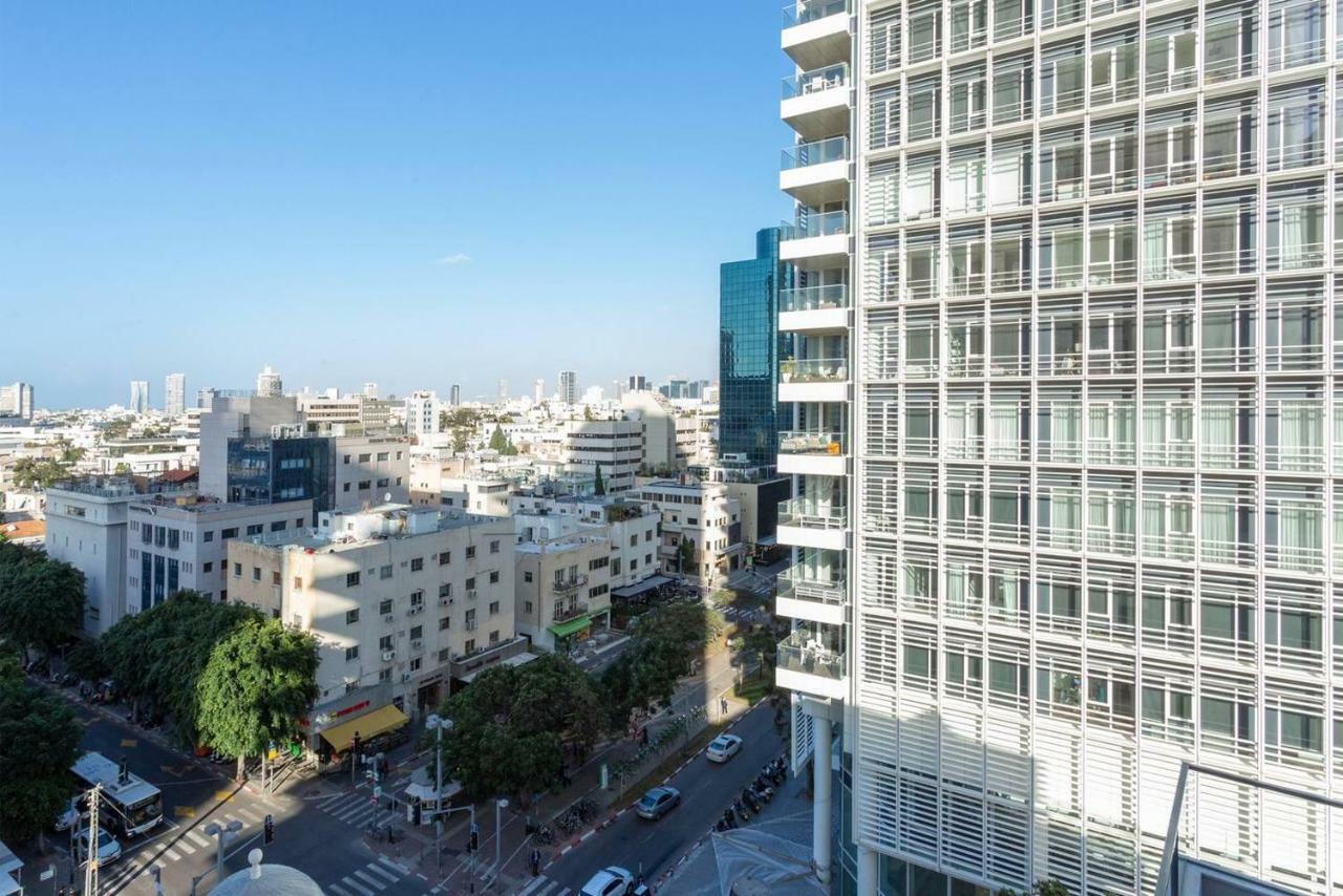Spacious 3Br Penthouse With Jacuzzi On Rosthchild By Holyguest テル・アビブ エクステリア 写真